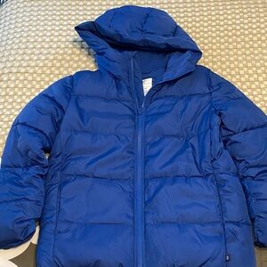 GAP Kids Vibrant Blue Puffer Jacket